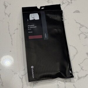 Lululemon Athletica Striped Boxer in Burgundy